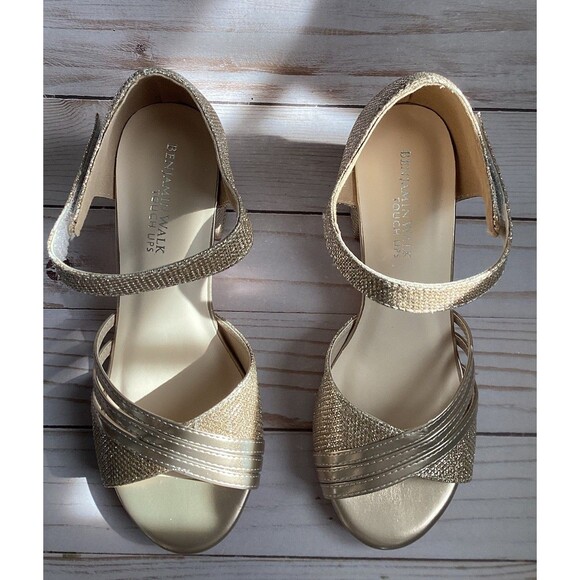 Benjamin Walk Touch UPS Foster 4679M Dyeables Champagne Color Size 5 - Picture 10 of 14